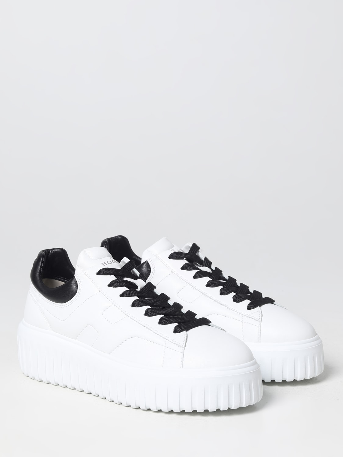 HOGAN: sneakers for woman - White | Hogan sneakers HXW6450FC60LE9 ...