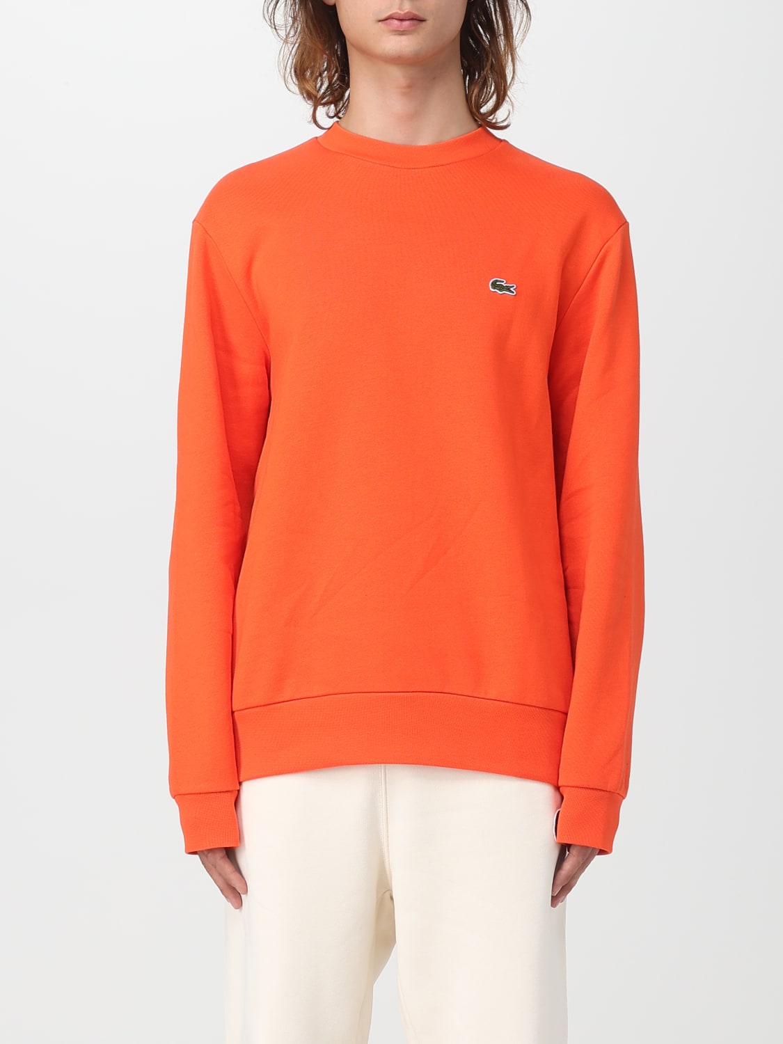 sirene skylle Samle LACOSTE: sweatshirt for man - Orange | Lacoste sweatshirt SH9608 online at  GIGLIO.COM