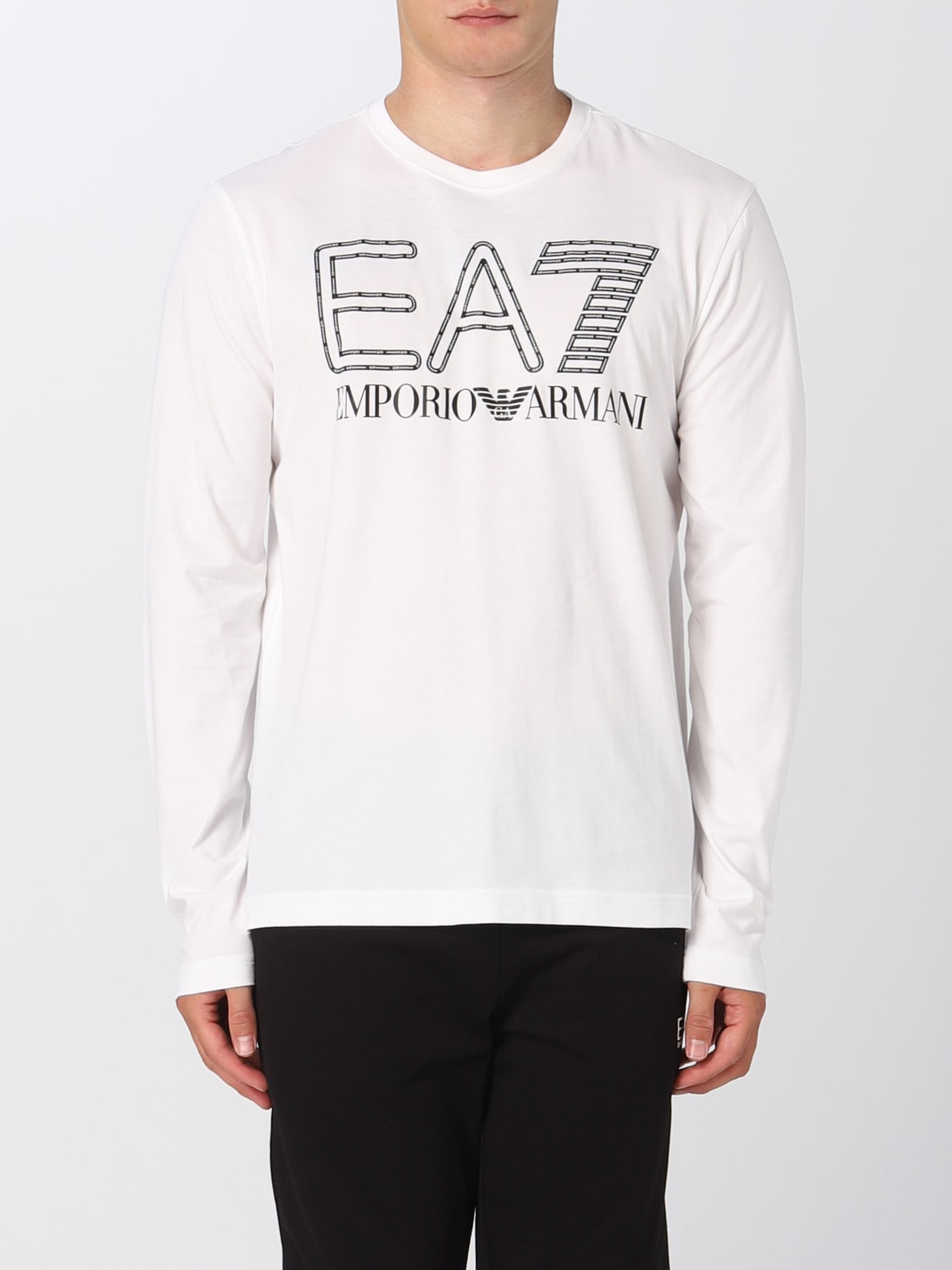 EA7: t-shirt for man - White | Ea7 t-shirt 6RPT04PJFFZ online on GIGLIO.COM