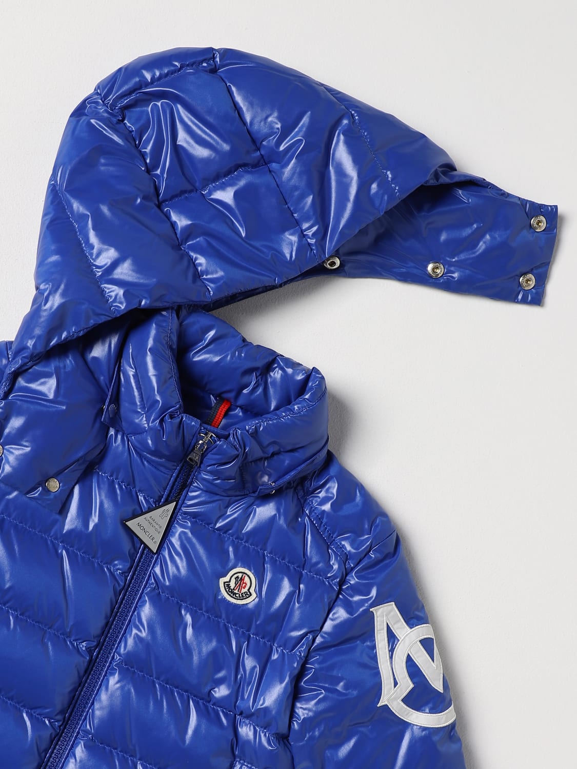 Palm Angels Palm Angels Windbreaker Jacket In Monogram Nylon