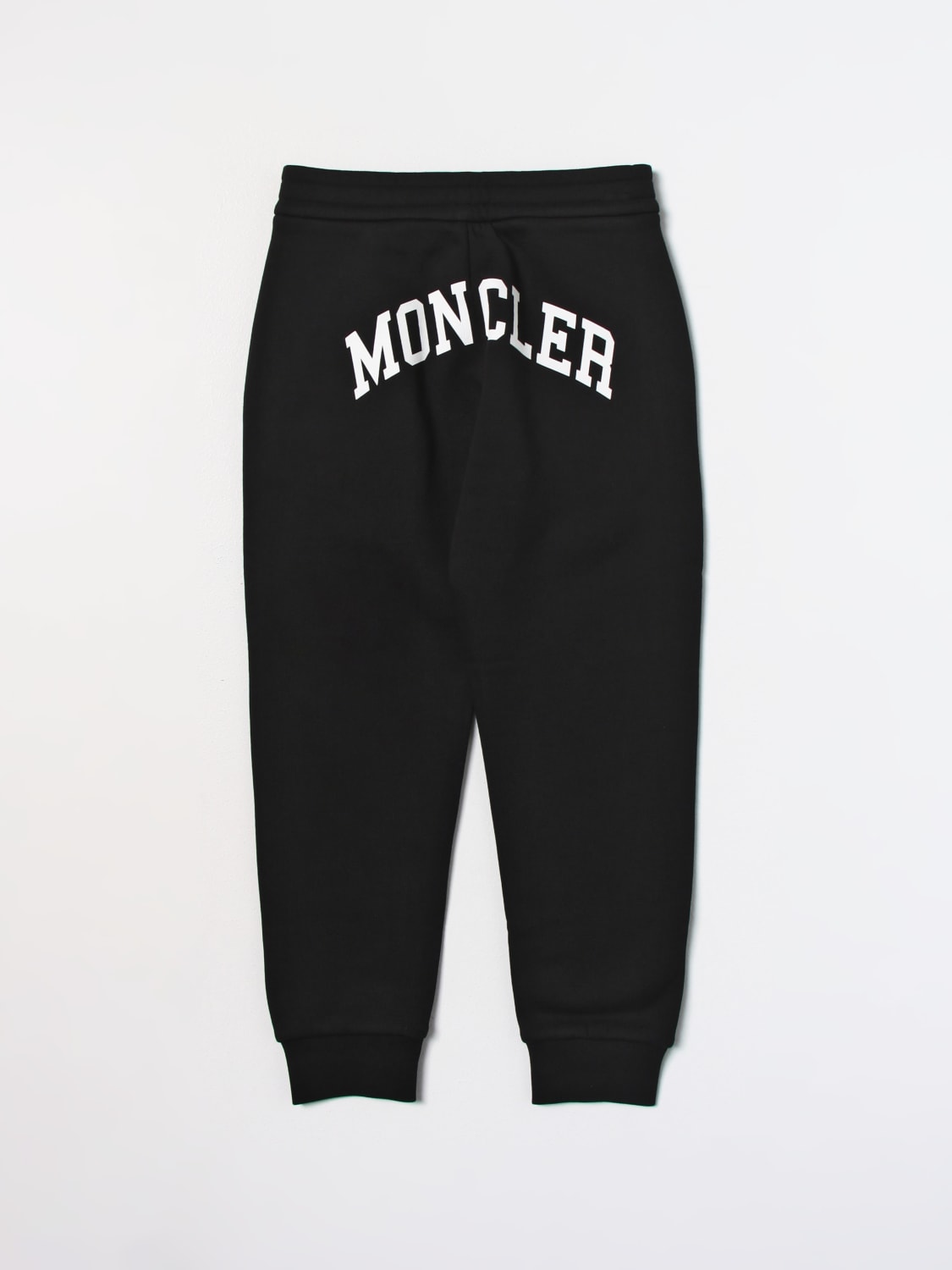 MONCLER：パンツ 男の子 - ブラック | GIGLIO.COMオンラインのMoncler