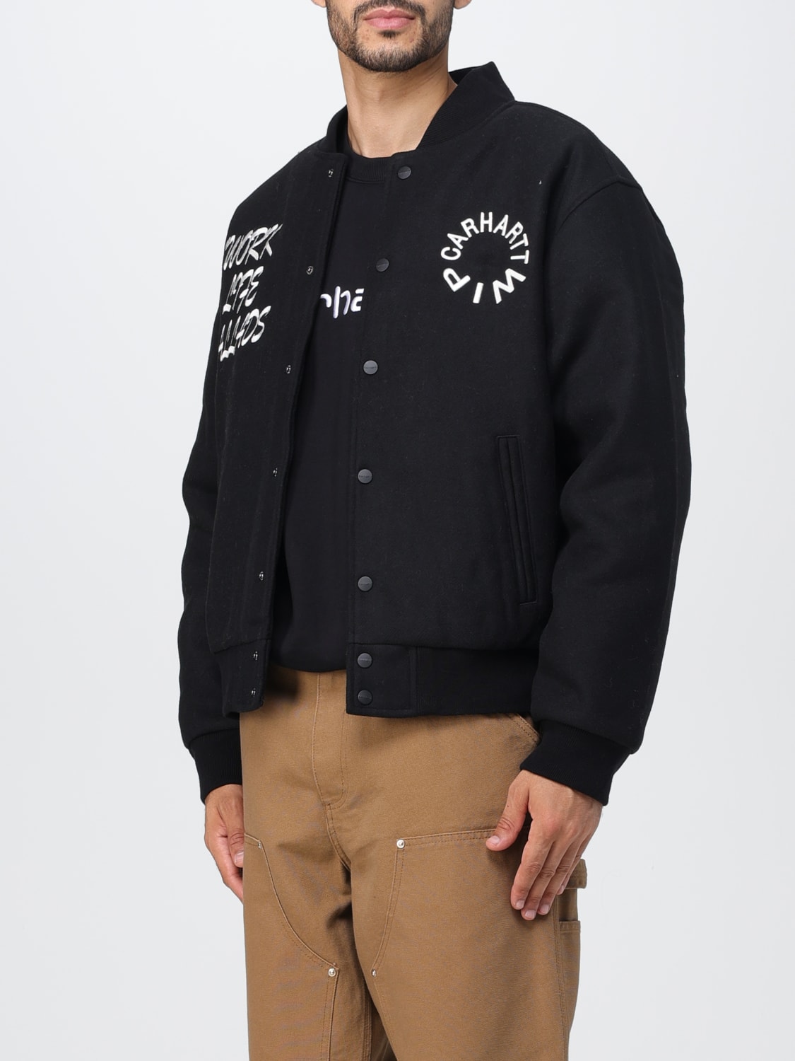 Louis Vuitton - LV x YK Embroidered Faces Varsity Blouson - Men - Size: 50 - Luxury