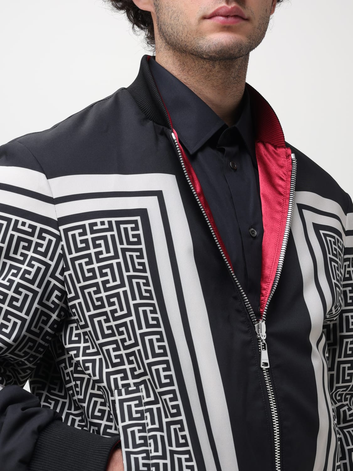 BALMAIN: jacket for man - | Balmain jacket BH1TF354XG25 online at GIGLIO.COM