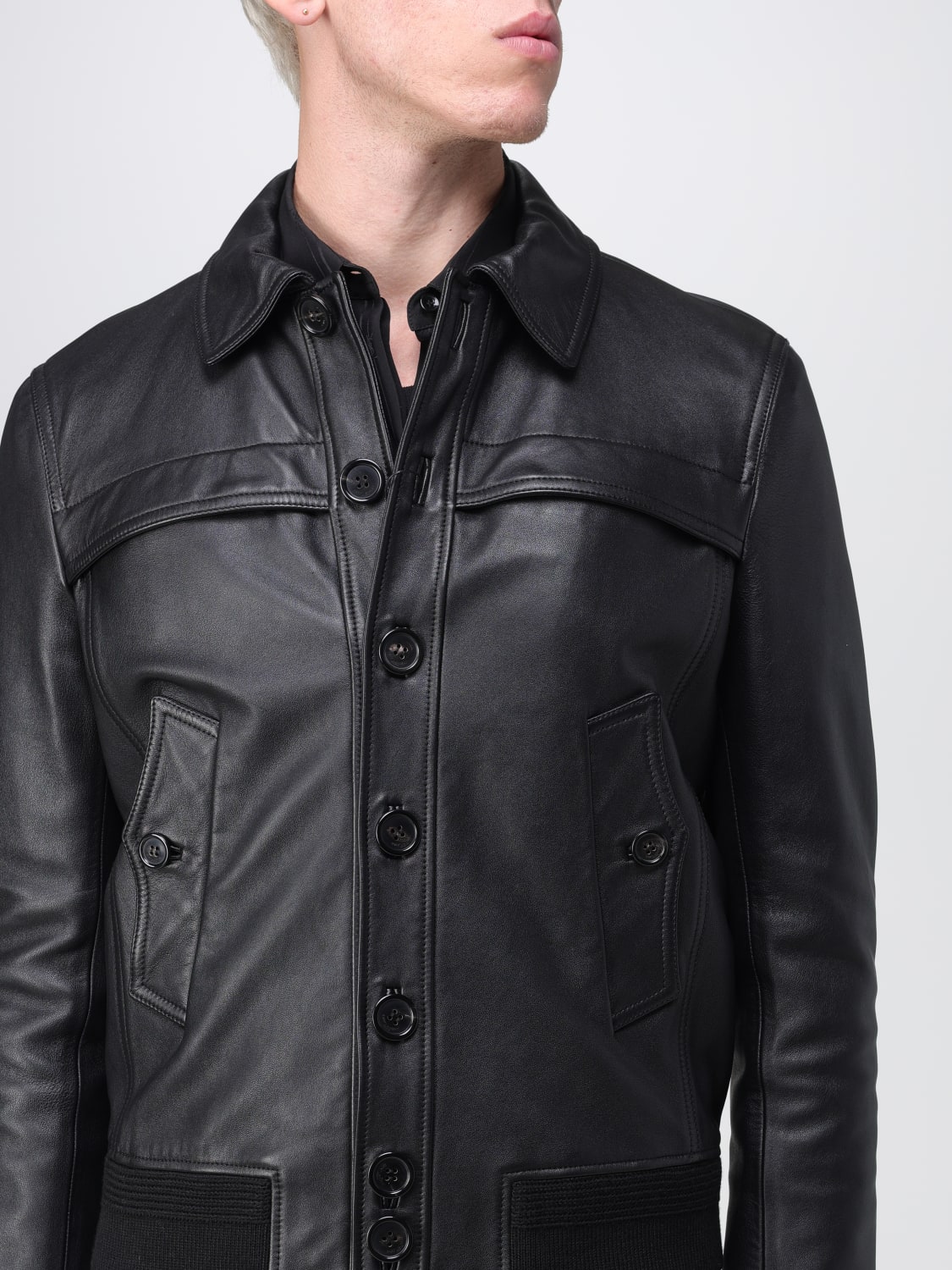 Leather Louis Vuitton Jackets for Men - Vestiaire Collective