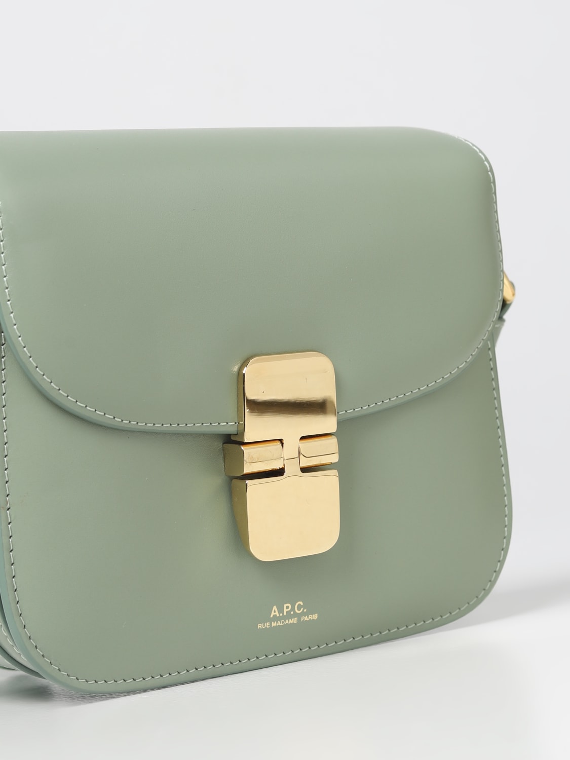 A.P.C. Small Grace Bag in Green