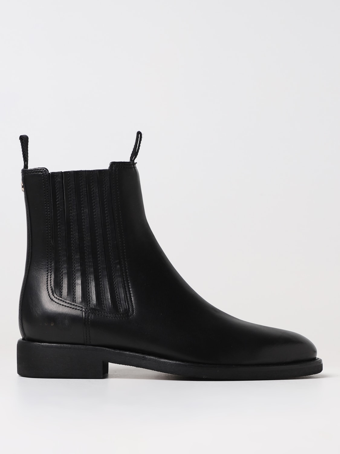 GOLDEN GOOSE: boots for man - Black | Goose boots GMF00540F00489890100 online on GIGLIO.COM