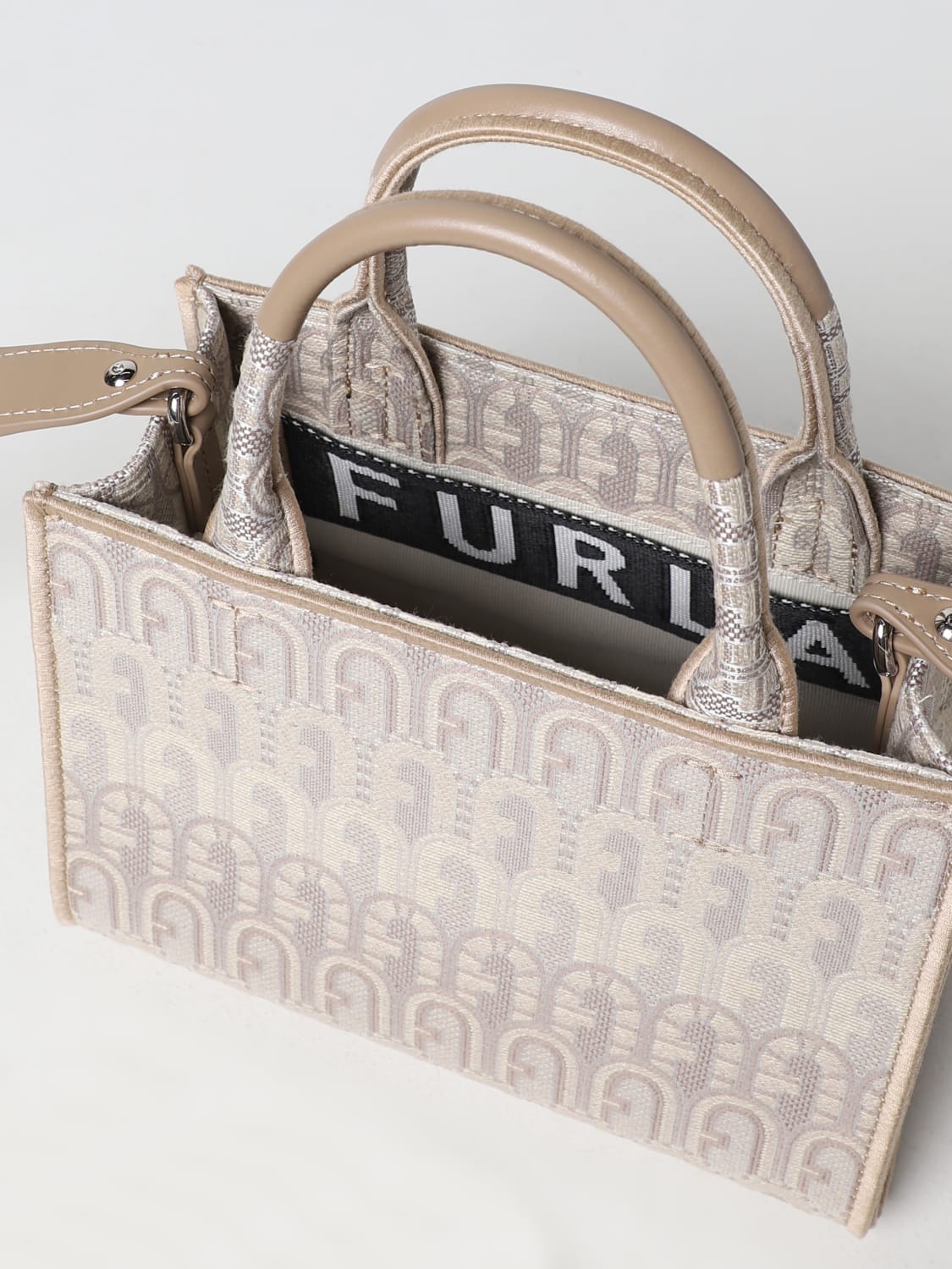 FURLA: mini bag for woman - Natural