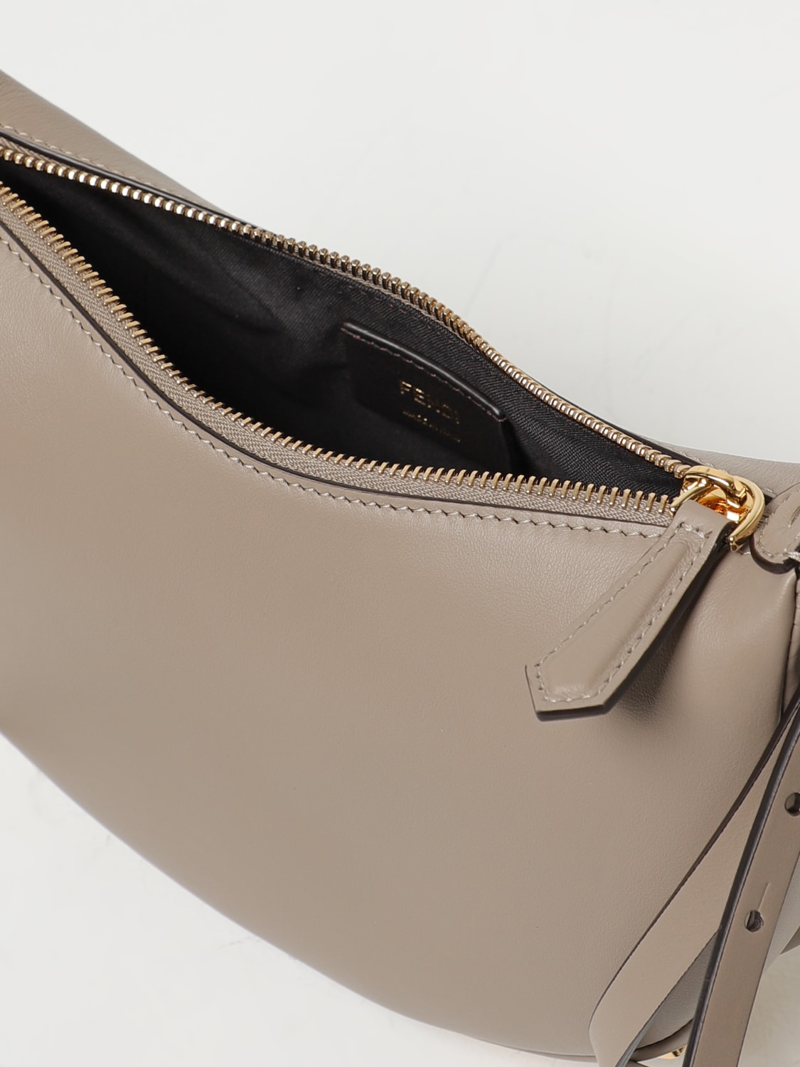 Fendi First Small - Dove grey leather bag