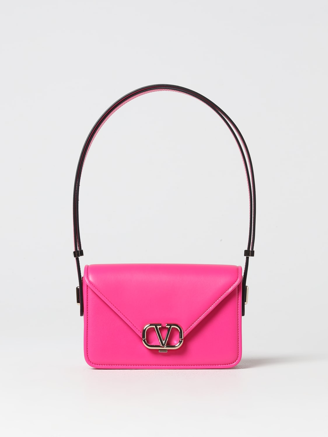 VALENTINO GARAVANI: Locò smooth leather bag - Pink  Valentino Garavani  mini bag 1W2B0K53ZXL online at