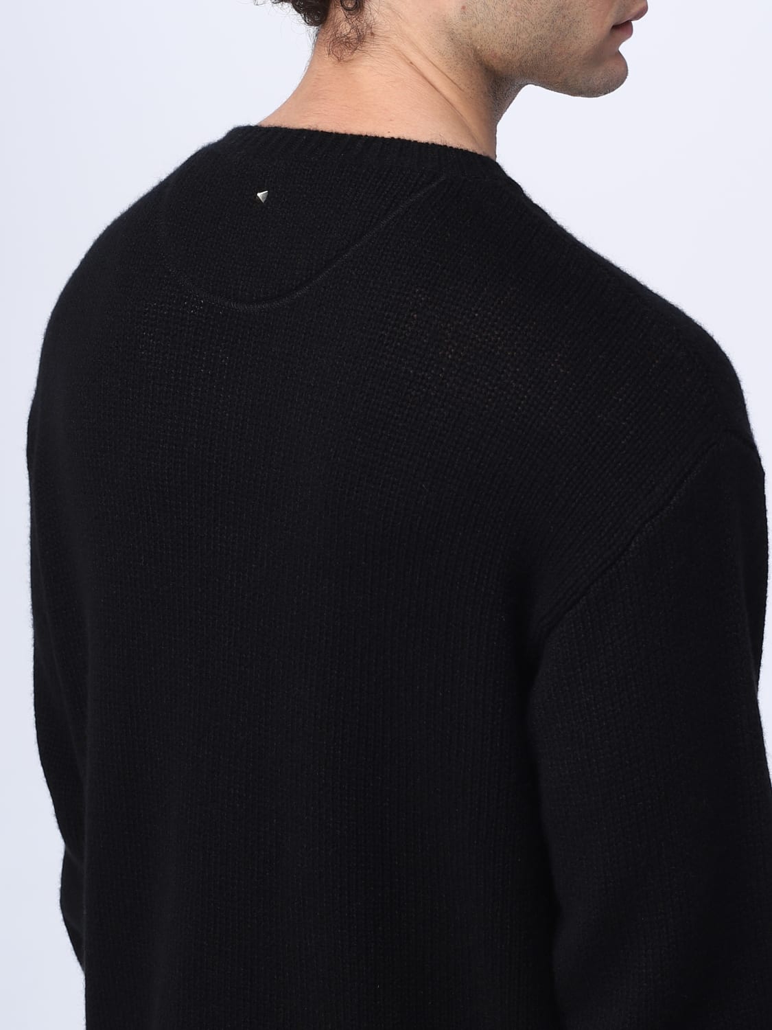 VALENTINO：セーター メンズ - ブラック | GIGLIO.COMオンラインの 