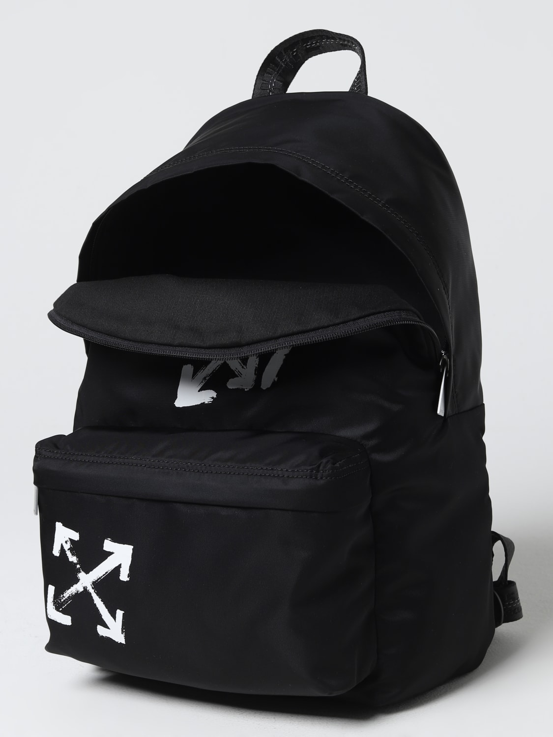 Off-White Black Nylon Arrows Bag Off-White