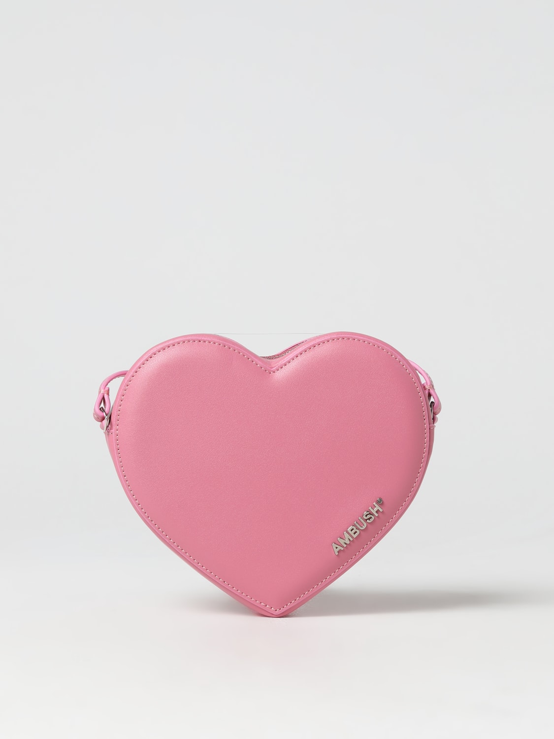 HEART SHAPED CROSSBODY BAG - Lilac