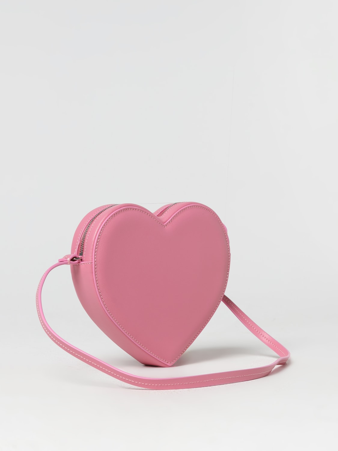 HEART SHAPED CROSSBODY BAG - Lilac