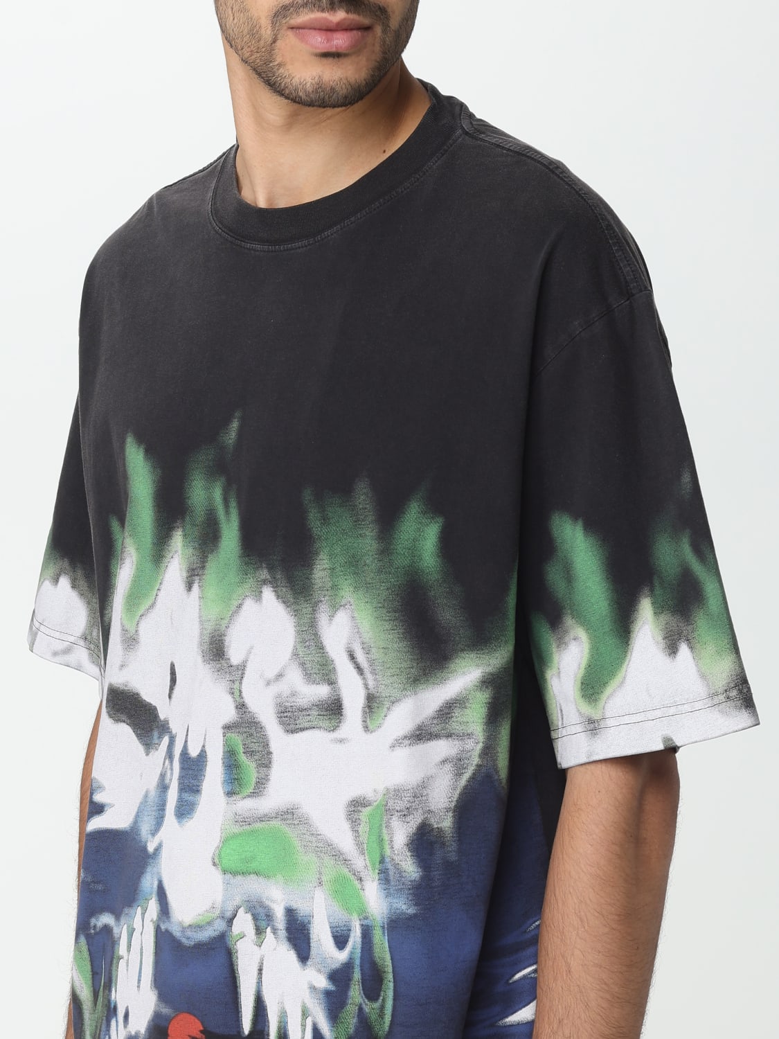 AMBUSH: t-shirt for man - Grey | Ambush t-shirt BMAA084F23JER001 online