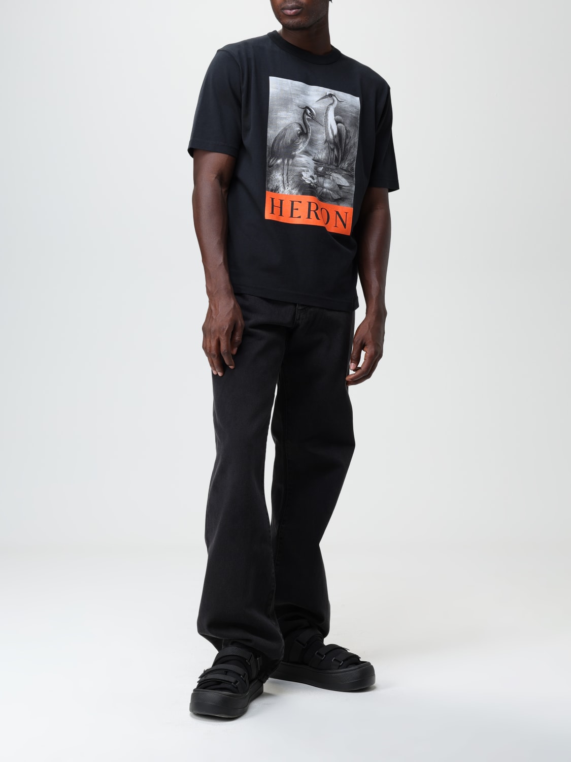 HERON PRESTON: t-shirt for man - Black | Heron Preston t-shirt