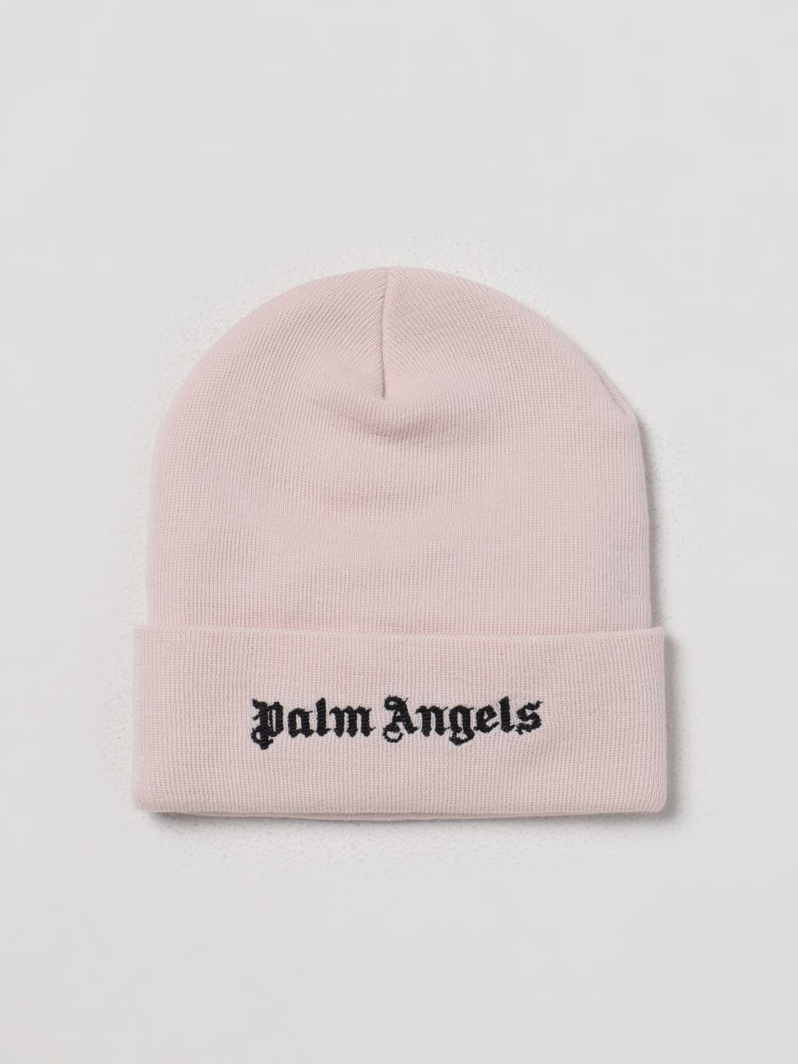 Cappello Palm Angels in lana con logo ricamato