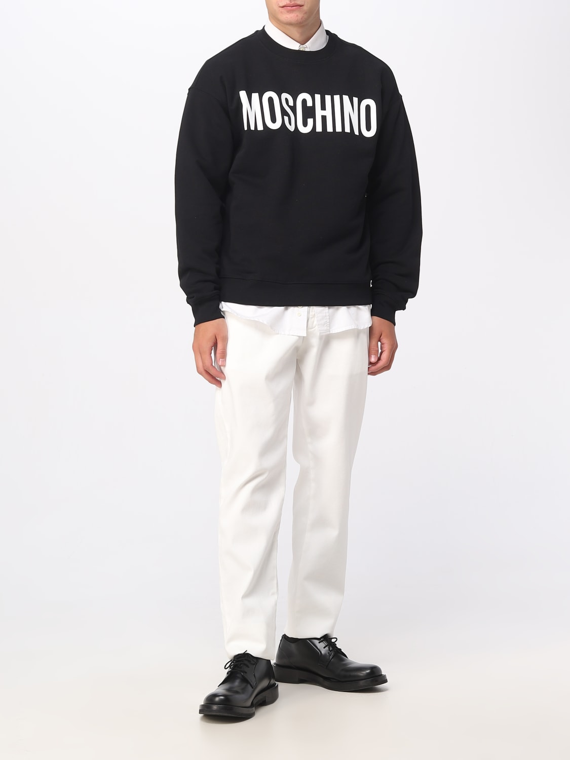 MOSCHINO COUTURE：スウェットシャツ メンズ - ブラック | GIGLIO.COM