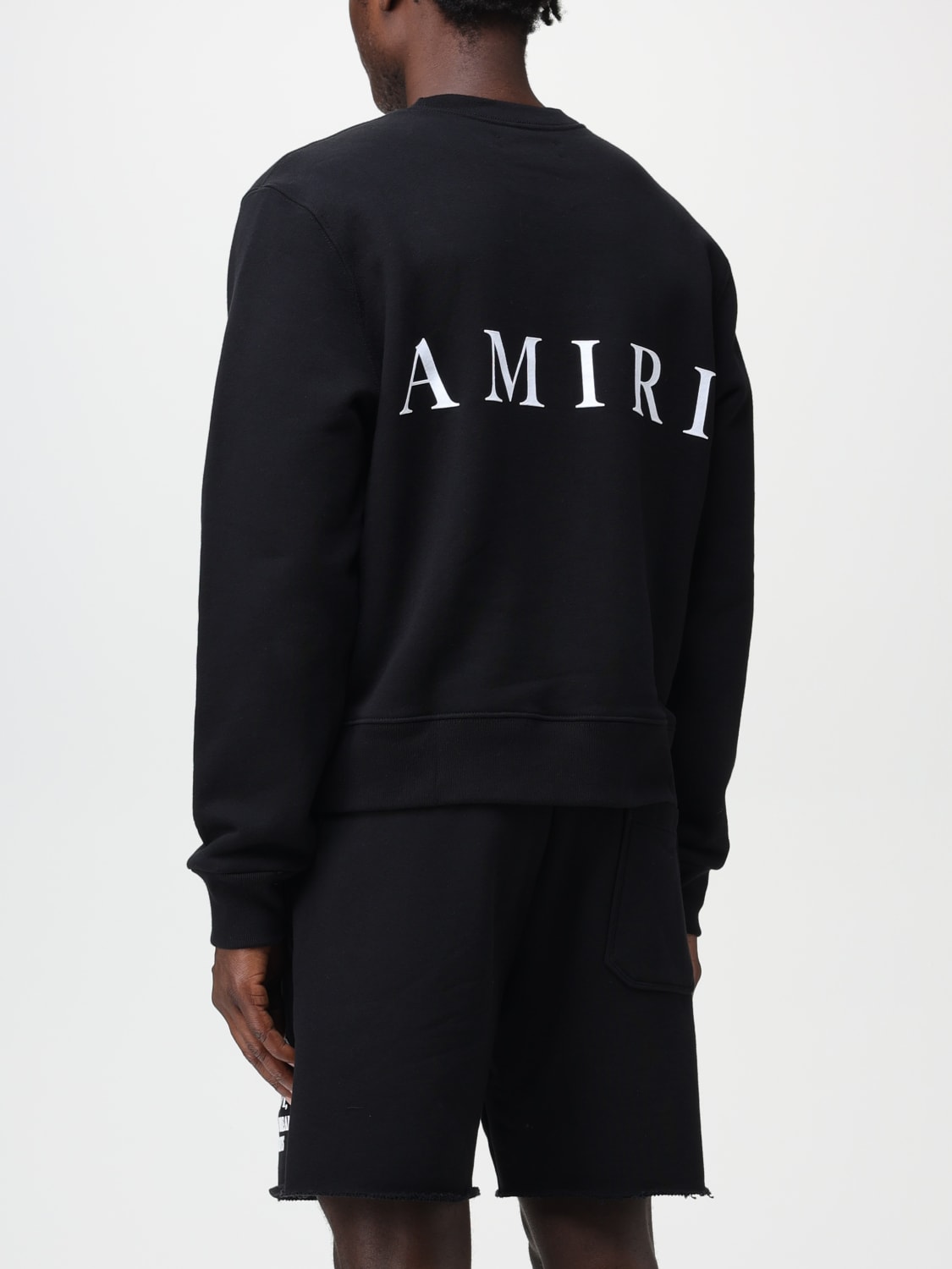 AMIRI: sweatshirt for man - Black | Amiri sweatshirt PXMJL005 online at ...