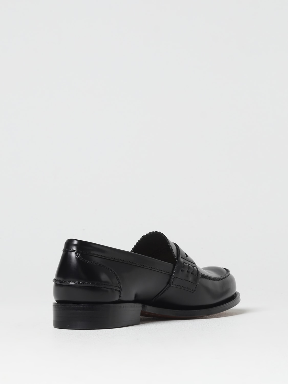 Church's Calf Leather Loafer, Man, Black, Size 6