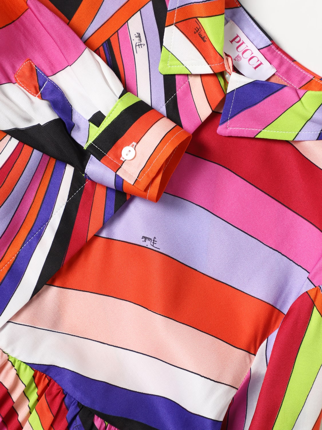 Emilio Pucci Kids Multicoloured Dress for Girls