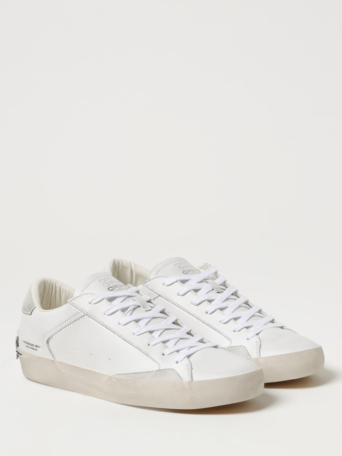 CRIME LONDON: sneakers for man - White | Crime London sneakers 16014PP5 ...