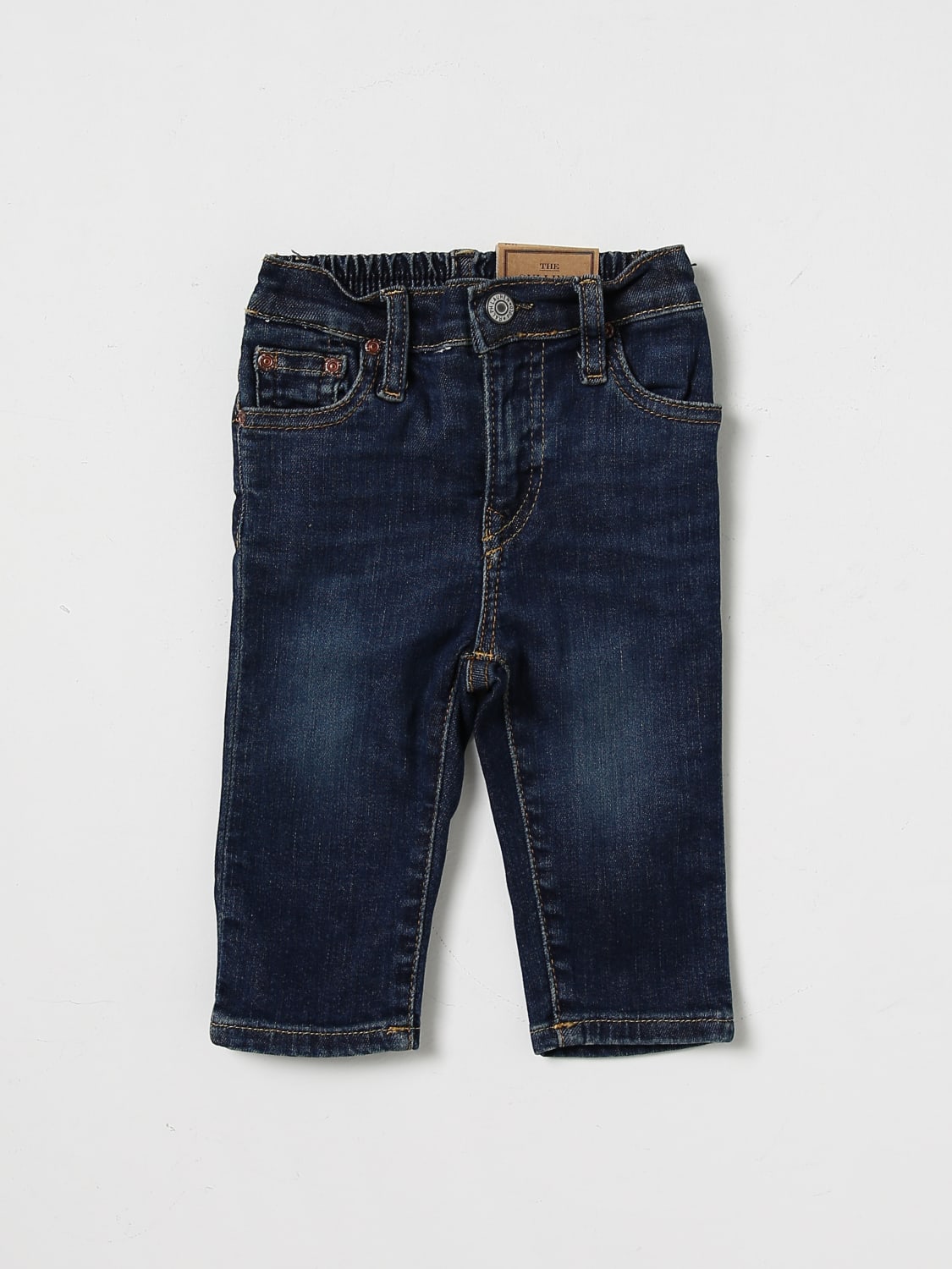 RALPH LAUREN: for baby - Blue | Polo Ralph Lauren jeans 320845298 online at GIGLIO.COM