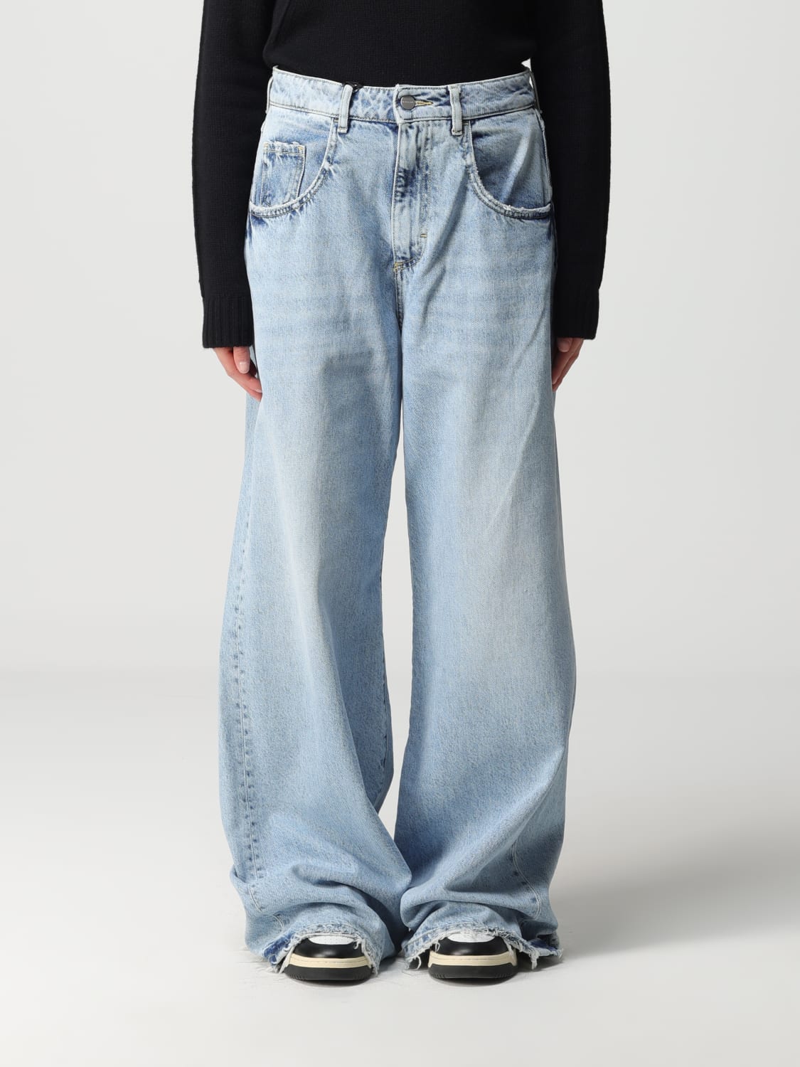 ICON DENIM LOS ANGELES: jeans for woman - Gnawed Blue | Icon Denim Los ...