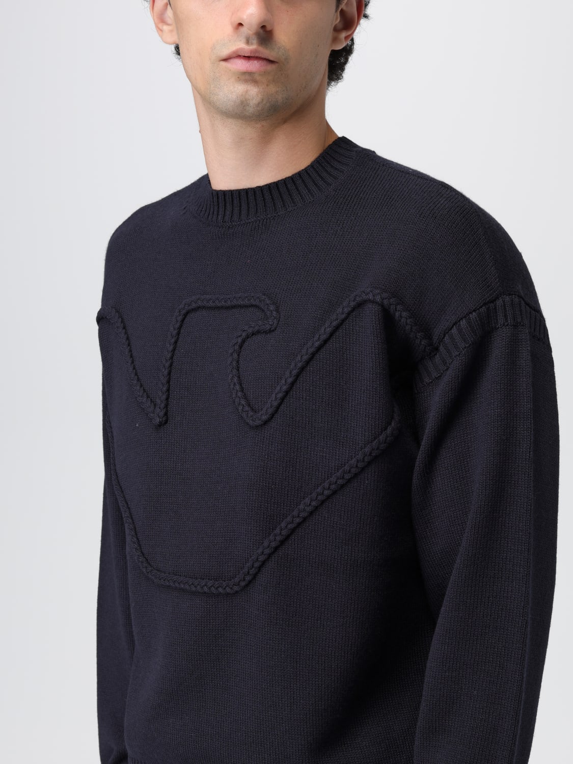 Emporio Armani Sweater in Wool Blend