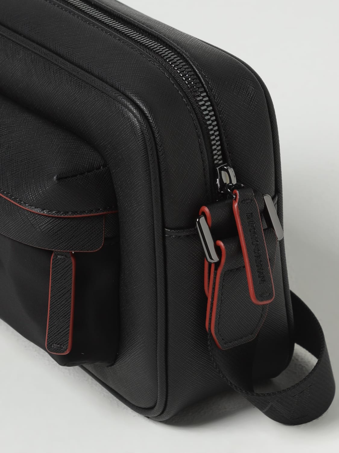 Emporio Armani Men's Leather Shoulder Bag