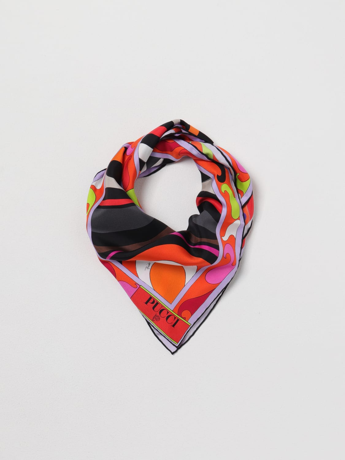 Emilio Pucci, Accessories, Emilio Pucci Multicolored Silk Scarf