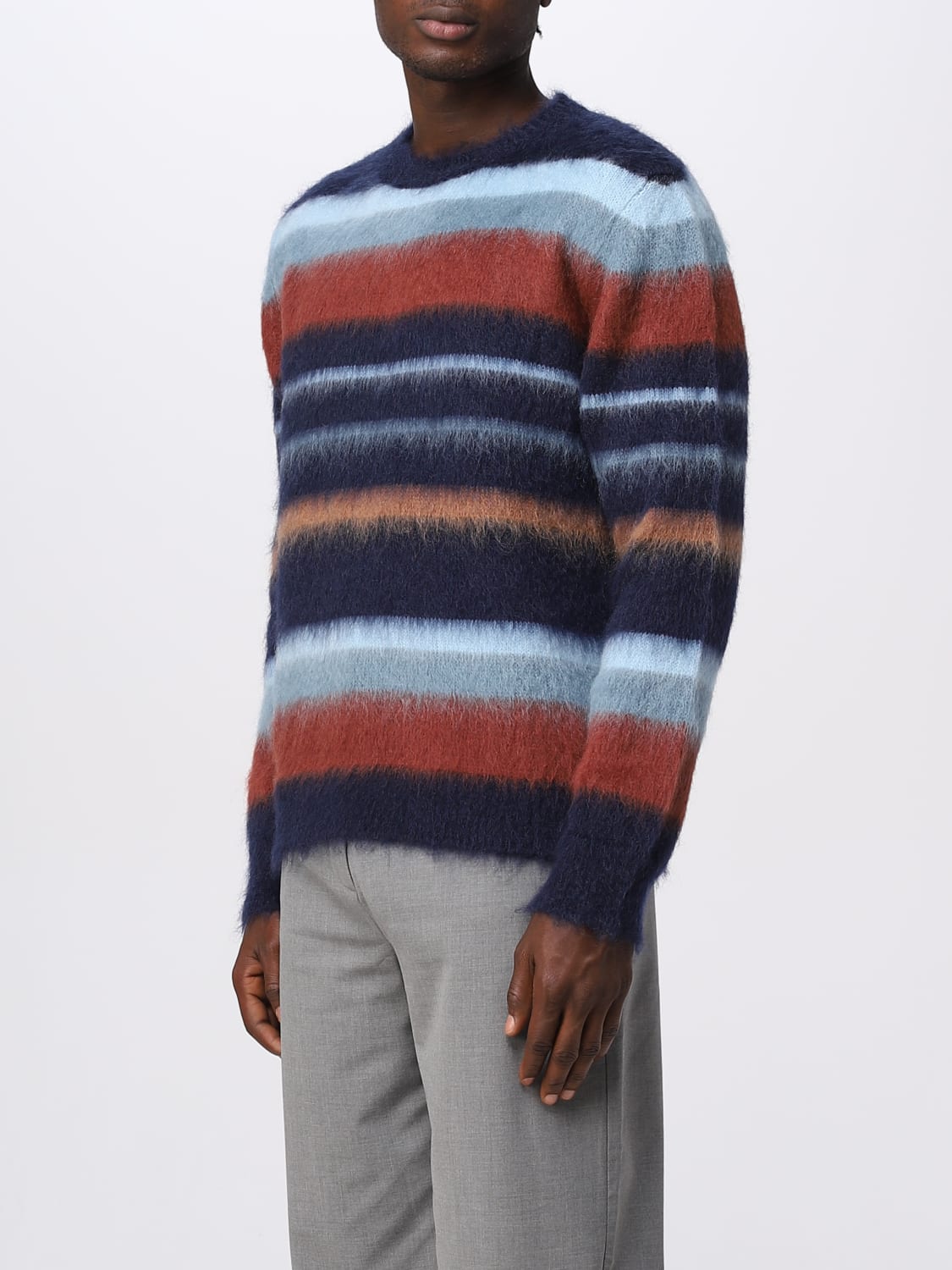 Etro Sweater For Man Blue Etro Sweater 1n9309678 Online On Giglio