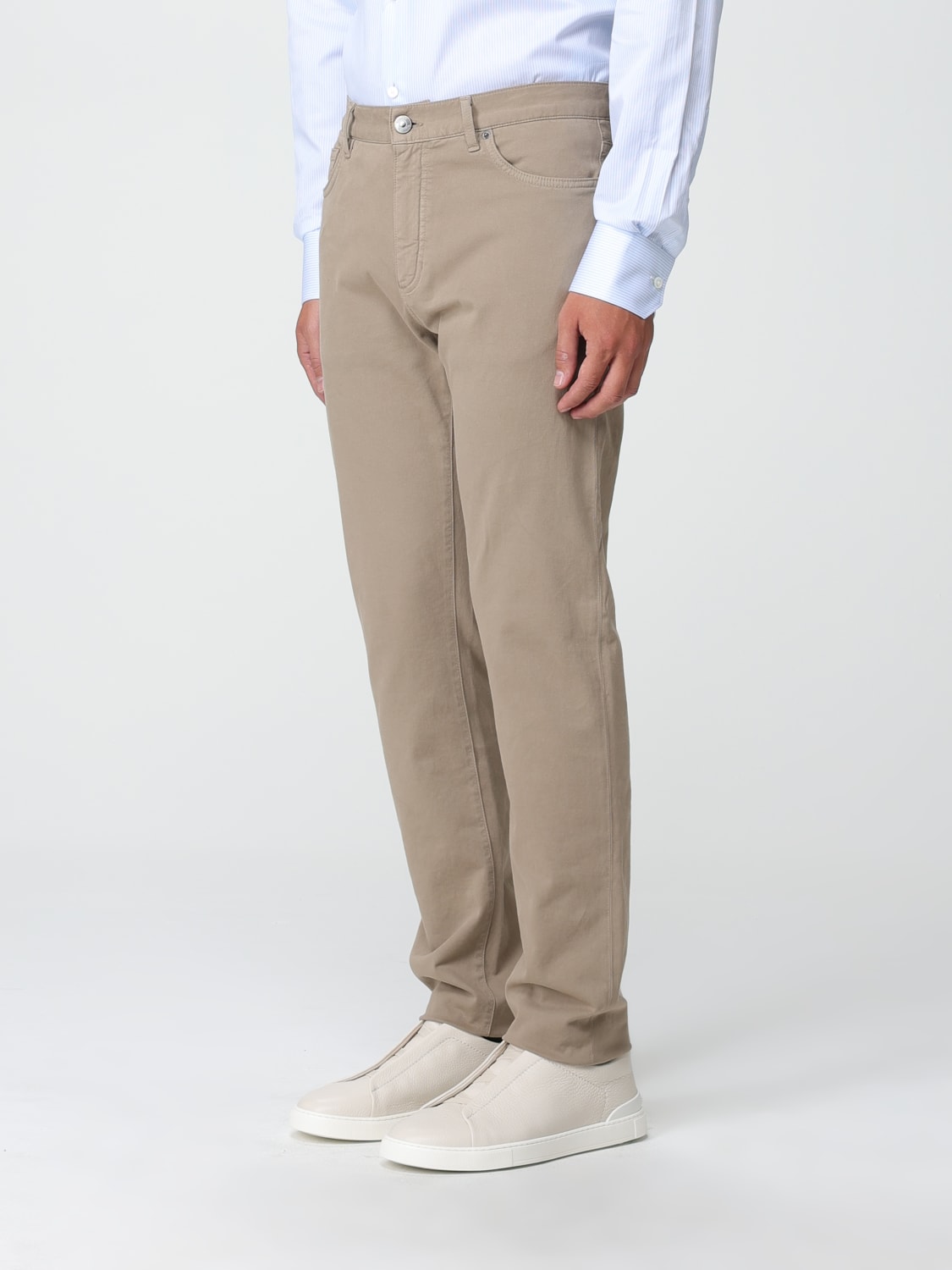 ZEGNA: pants for man - Beige | Zegna pants CITYUCPZWA6 online at GIGLIO.COM
