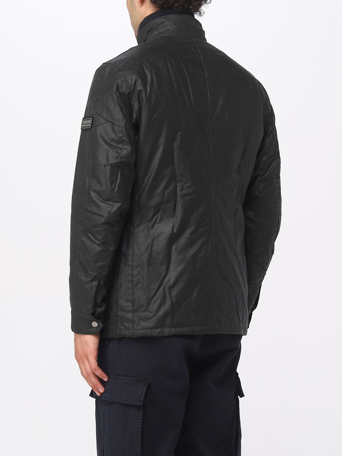 BARBOUR: jacket for man - Military | Barbour jacket MWX0337MWX online ...