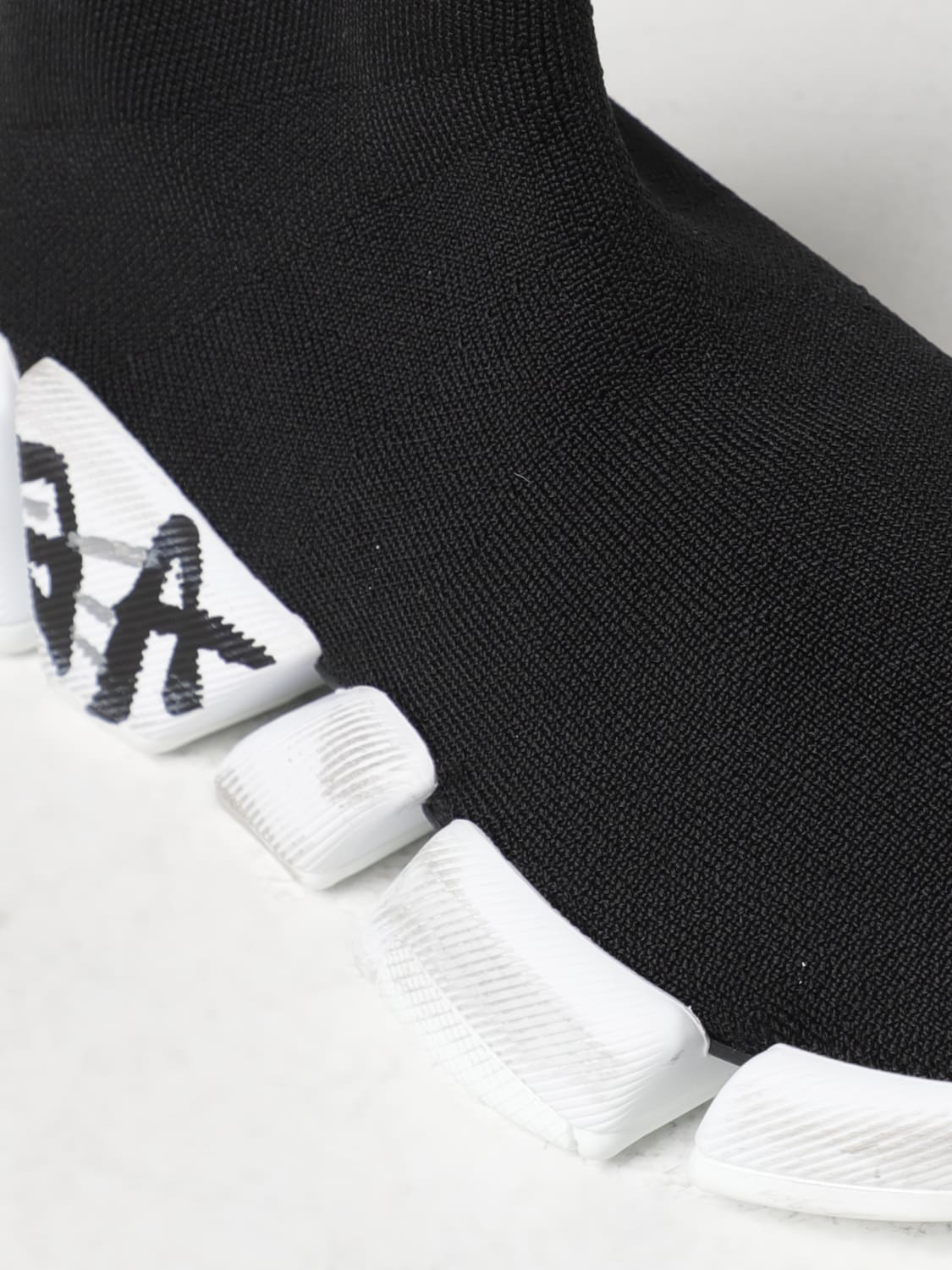 Balenciaga Speed 2.0 Graffiti Knit Sock Sneakers