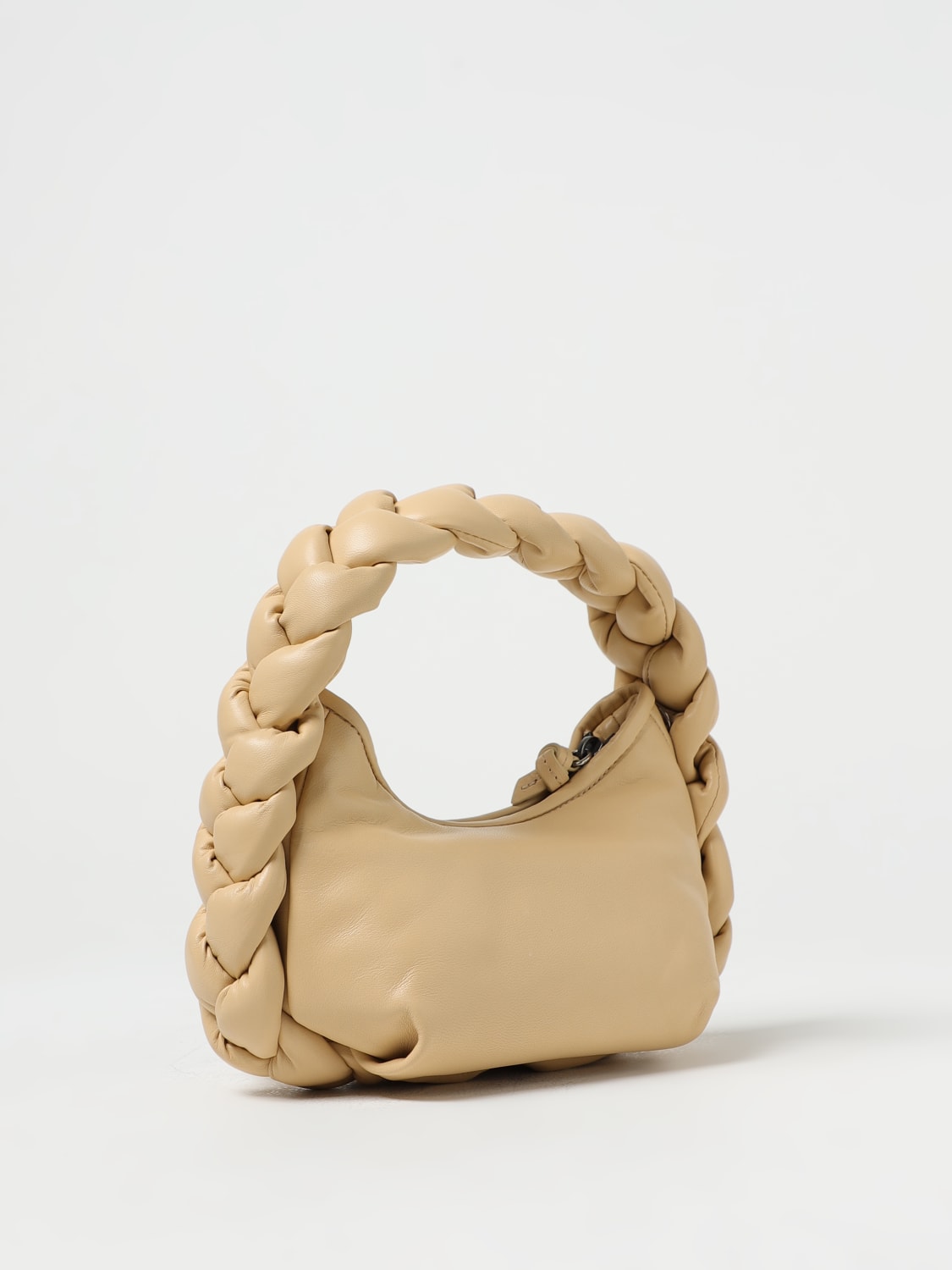 Espiga Mini Braided Leather Top Handle Bag By Hereu