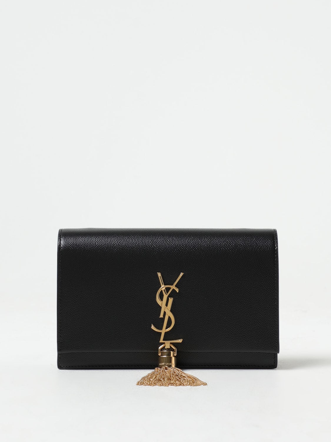Borsa wallet Kate Saint Laurent in pelle grain de poudre