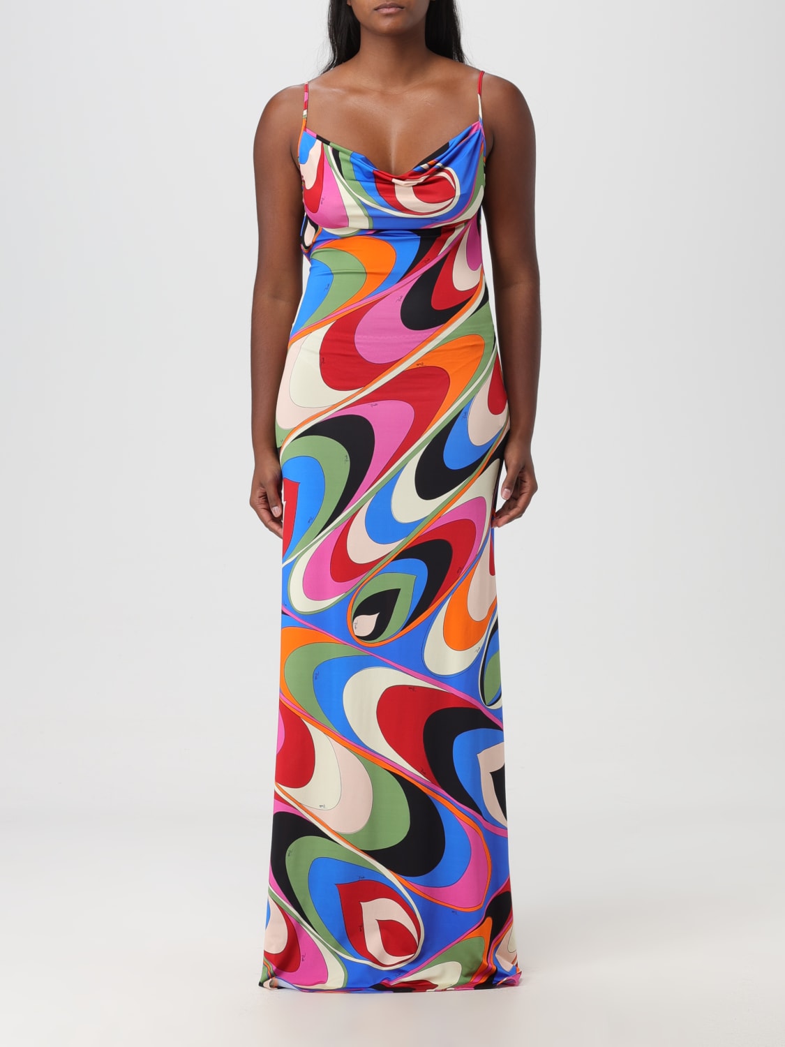 Dress Emilio Pucci Woman Color Multicolor