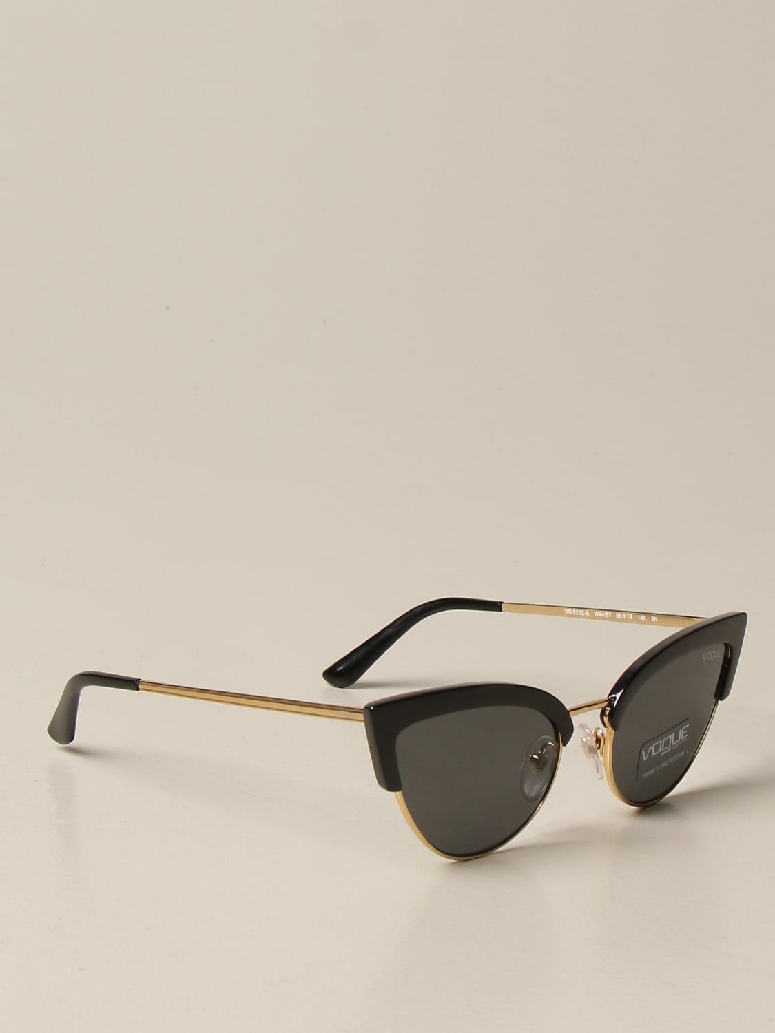 Sunglasses Vogue: Vogue sunglasses in acetate and metal black 2