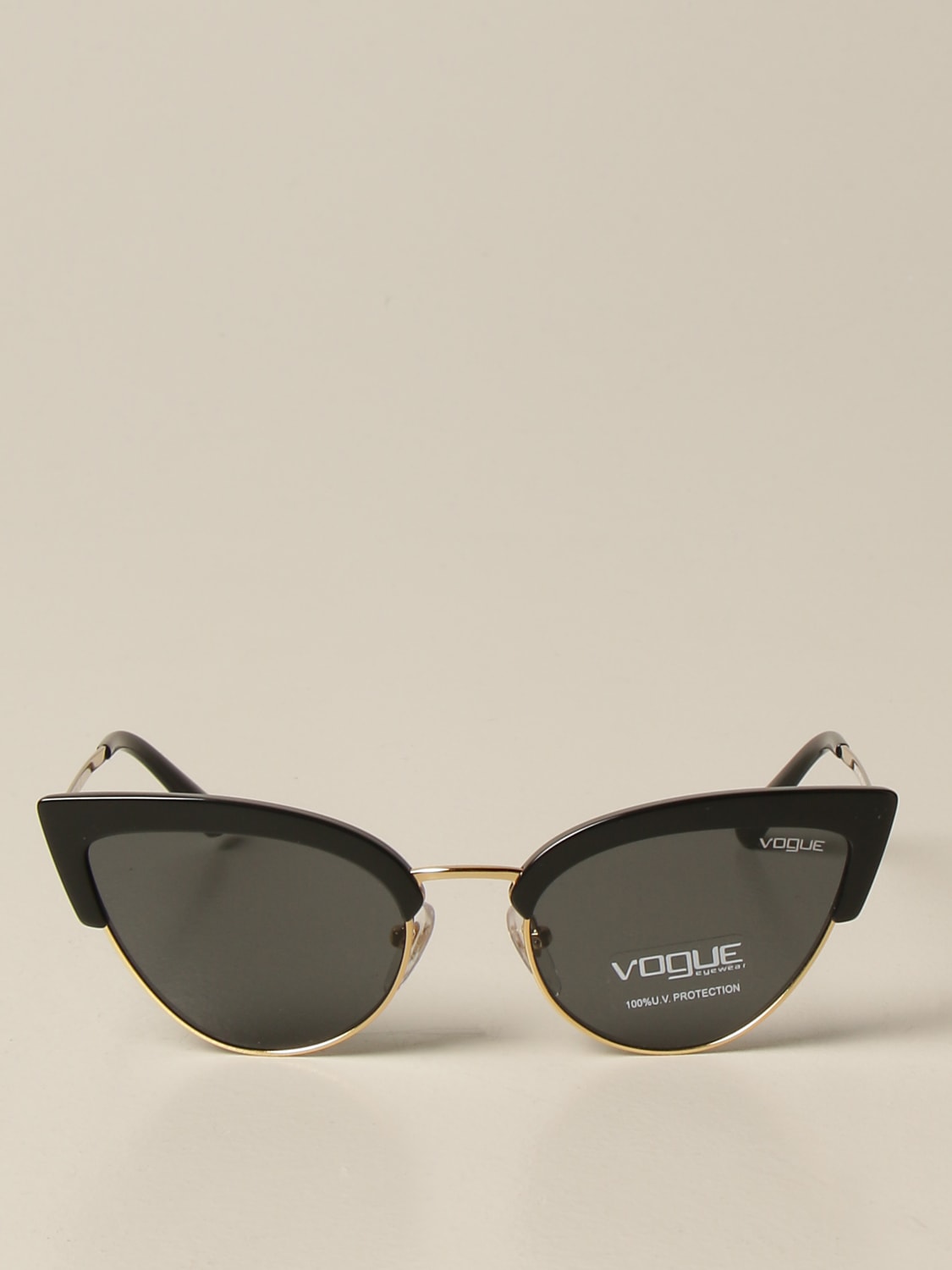 Sunglasses Vogue: Vogue sunglasses in acetate and metal black 2