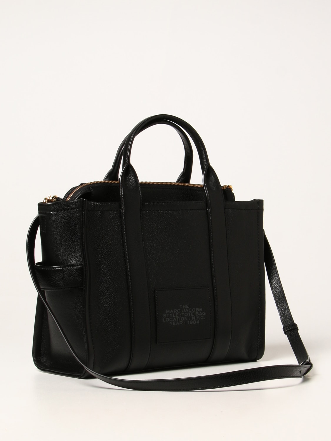 MARC JACOBS: The Tote Bag in leather - Black
