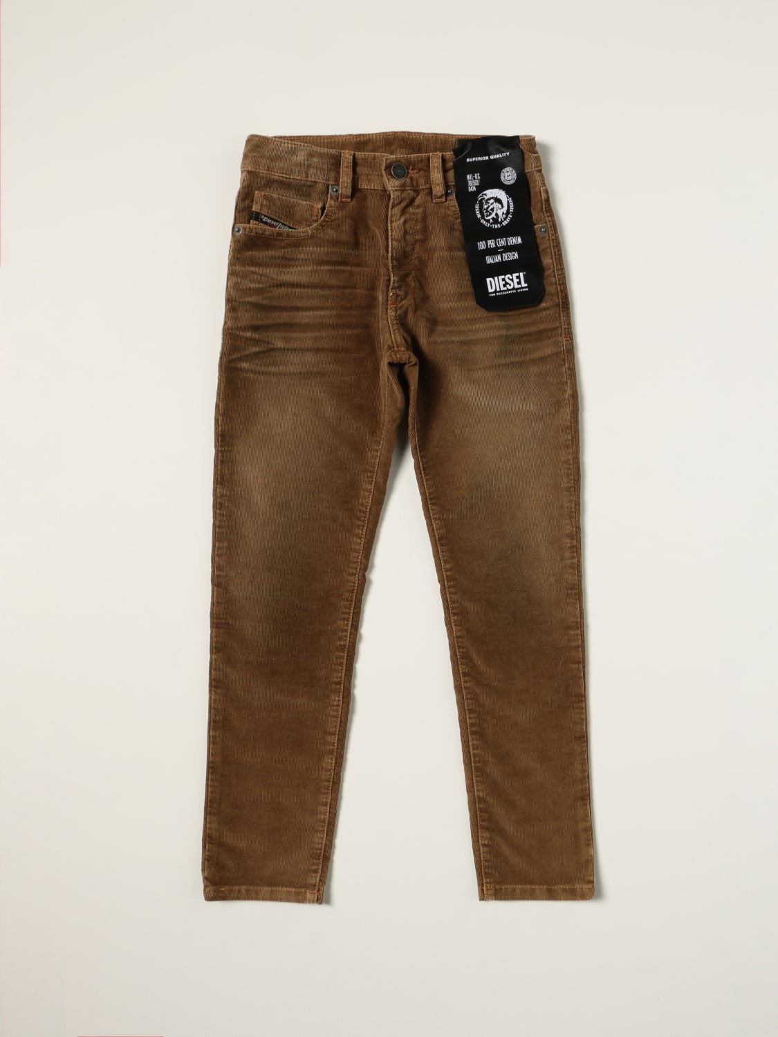 jeans - Brown | Diesel J00155 KXBAE on GIGLIO.COM