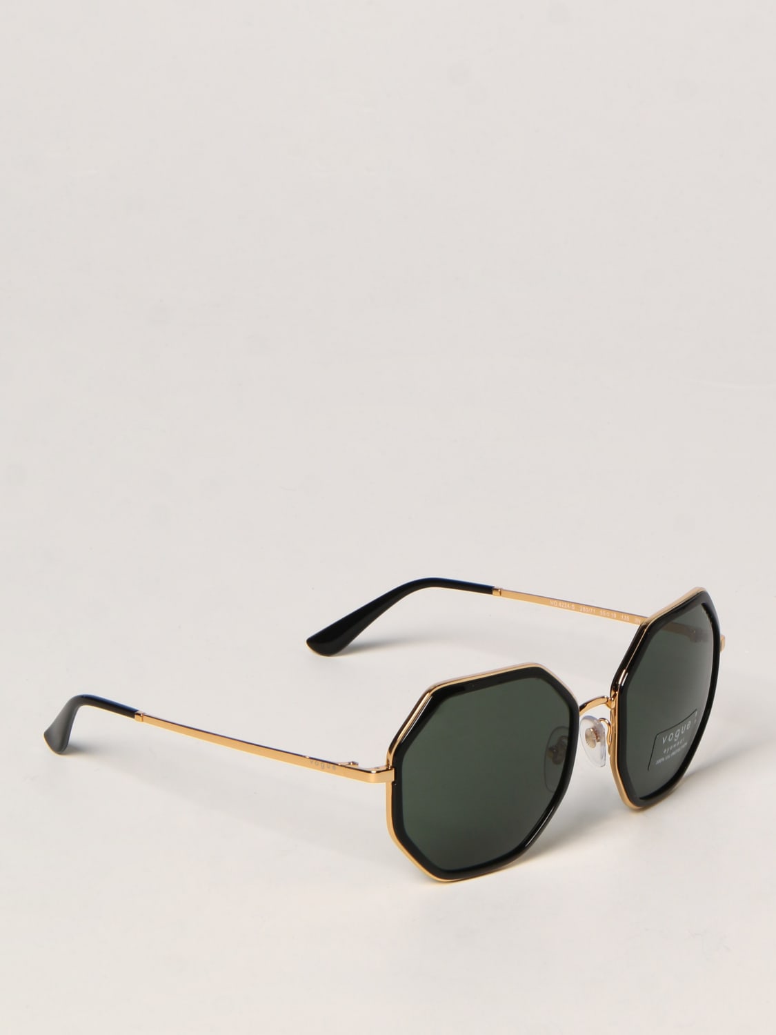 Sunglasses Vogue: Vogue sunglasses in acetate and metal black 1 2