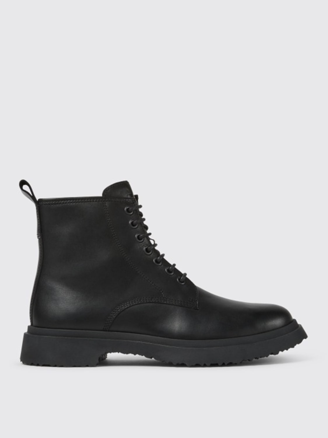 CAMPER: Walden ankle boot in calfskin - Black | Camper boots K300370 ...