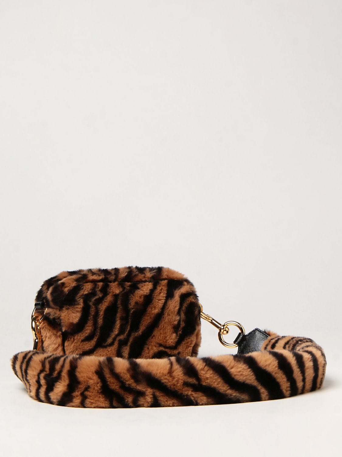 Marc Jacobs Outlet: The Snapshot Tiger Stripe bag - Natural  Marc Jacobs  crossbody bags H161M01RE21 online at