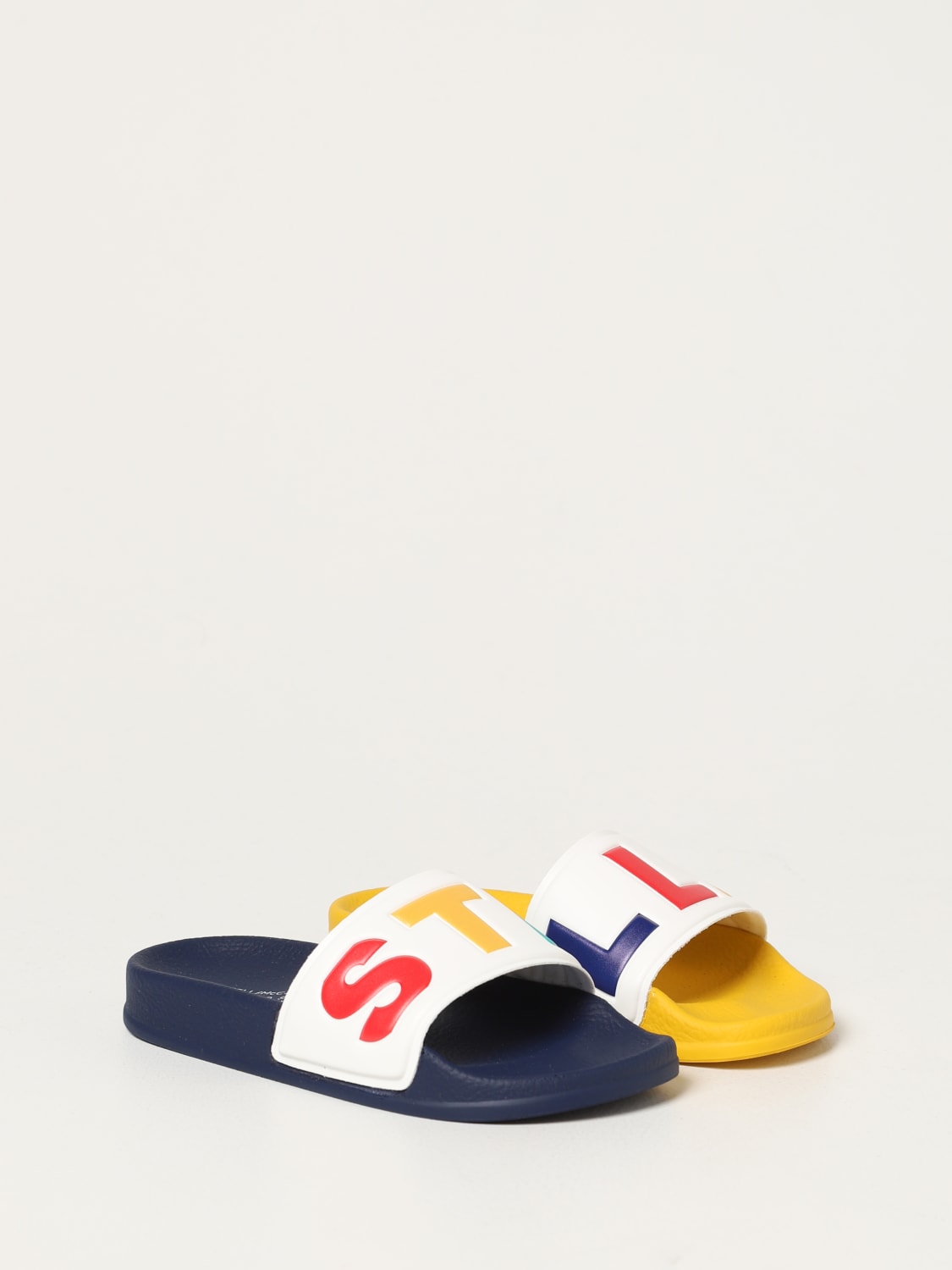 Stella Mccartney Outlet: slide sandals - Multicolor | Stella