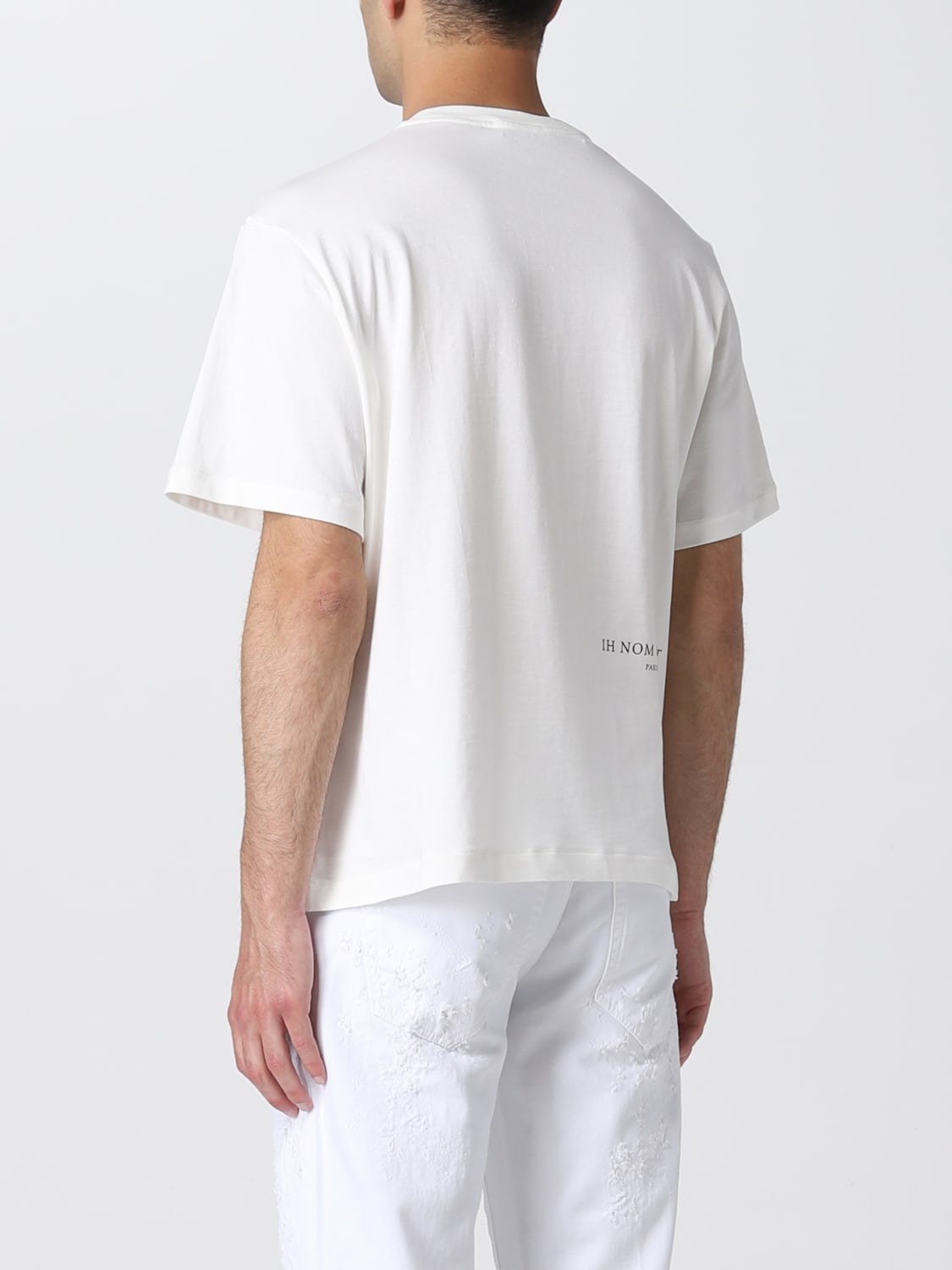 IH NOM UH NIT: t-shirt for man - White | Ih Nom Uh Nit t-shirt NUS22264 ...