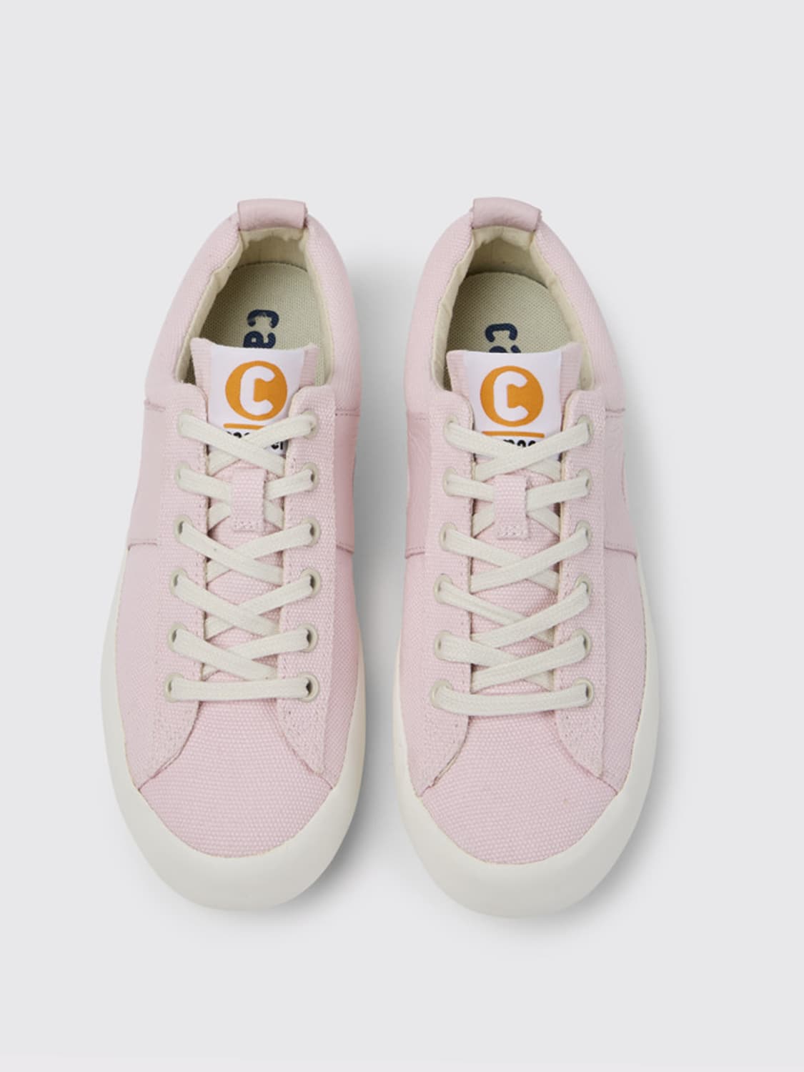 Camper Outlet: Imar sneakers in calfskin - Pink | sneakers K201207-007 IMAR on GIGLIO.COM