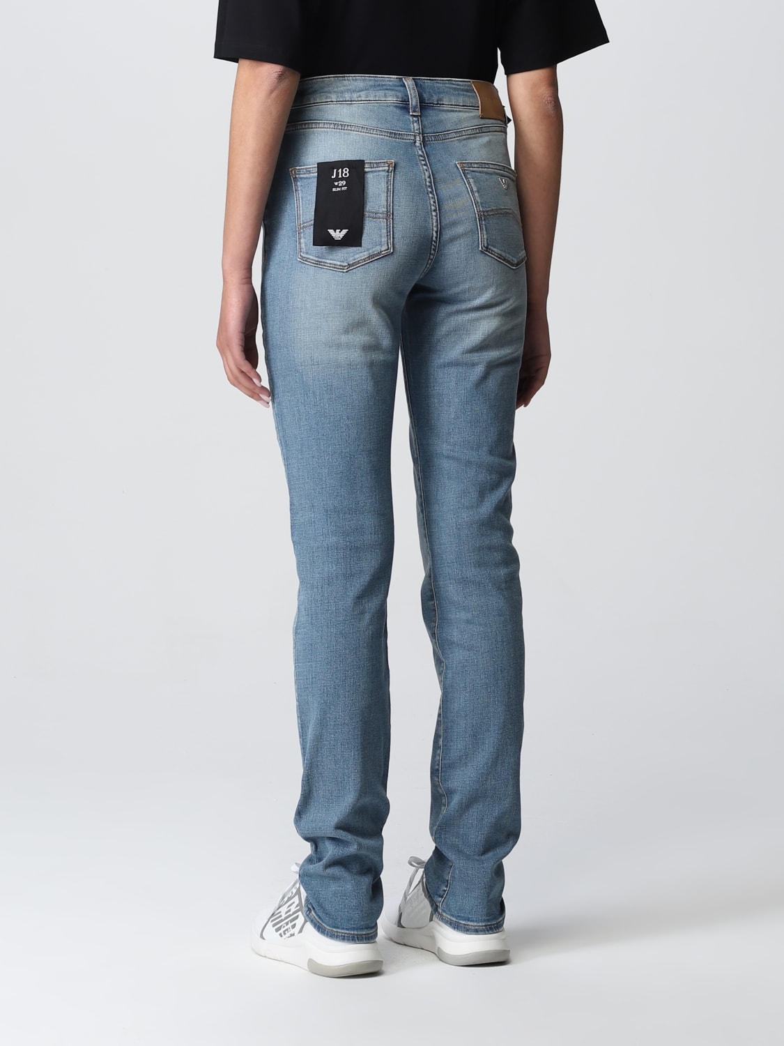 Emporio Armani Outlet: jeans washed - Denim | Emporio Armani jeans 3L2J182DQ0Z on GIGLIO.COM