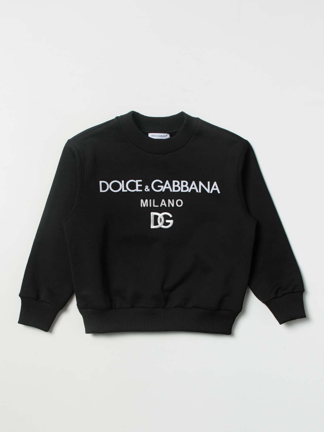 DOLCE & GABBANA: Sweater kids - Black | Dolce & Gabbana sweater ...