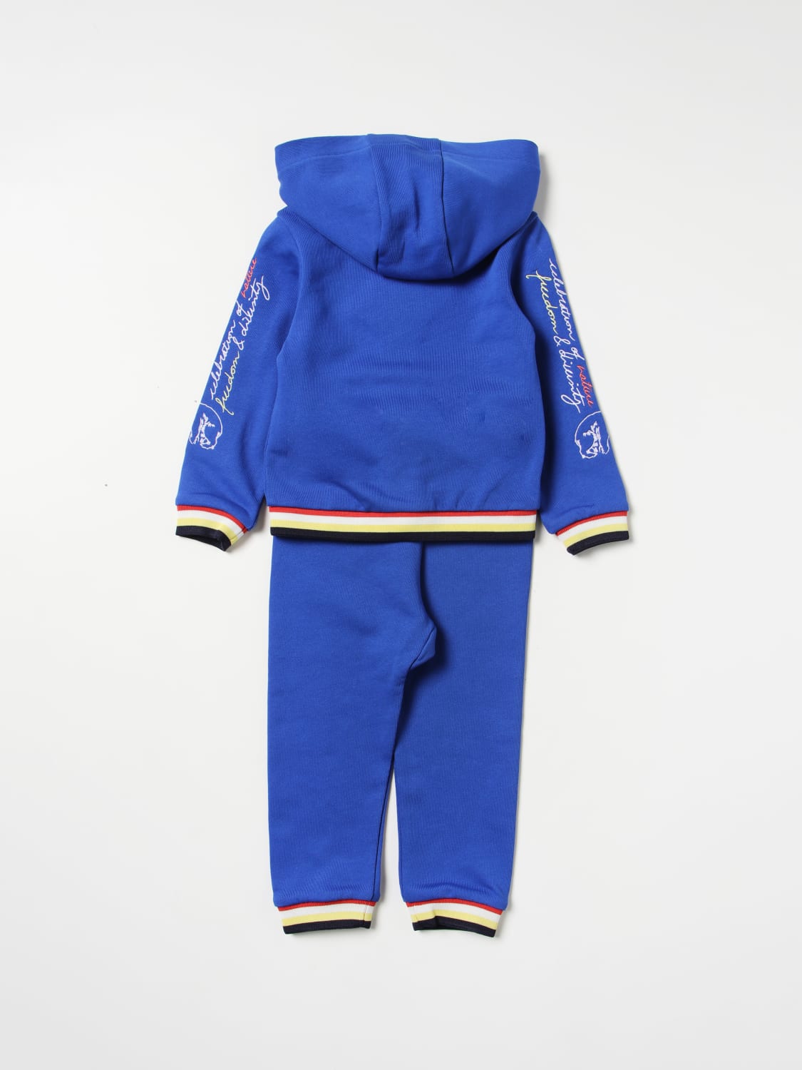 Kenzo Kids Outlet: jumpsuit for baby - Blue | Kenzo Kids jumpsuit ...